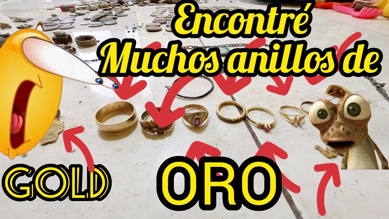 Muchas Piezas de ORO (GOLD) ENCONTRADAS EN LA PLAYA