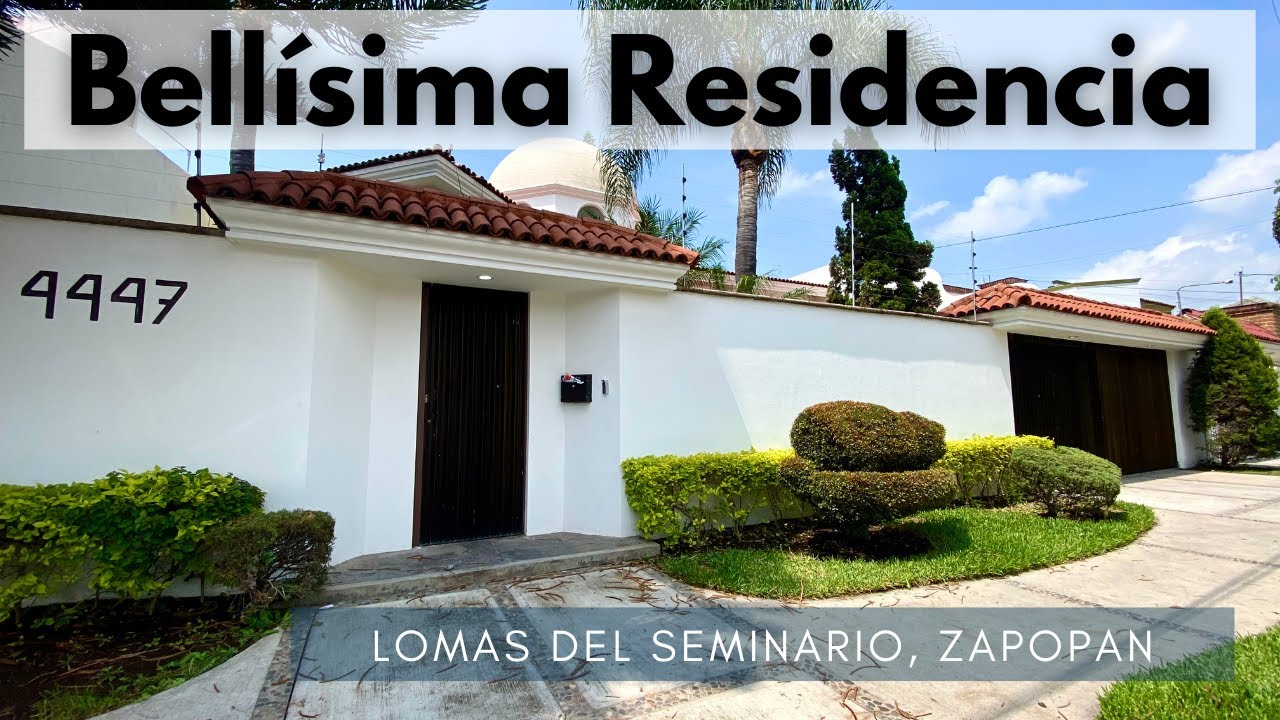 Tour por Residencia de Lujo en Zapopan | Casa de Ensueño en Lomas del Seminario
