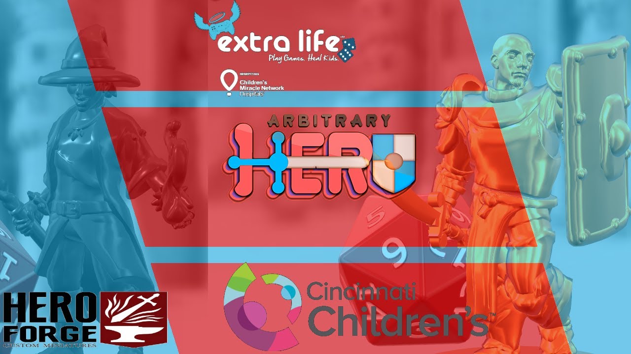 Arbitrary Hero Extra Life 2020 Nate July Campaign Update!