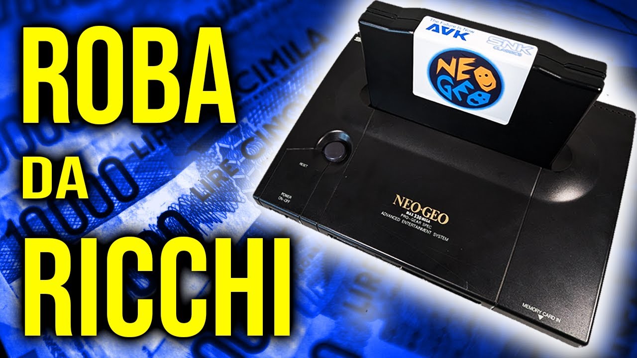 ARCADE A CASA: perché NEO GEO AES è GENIALE