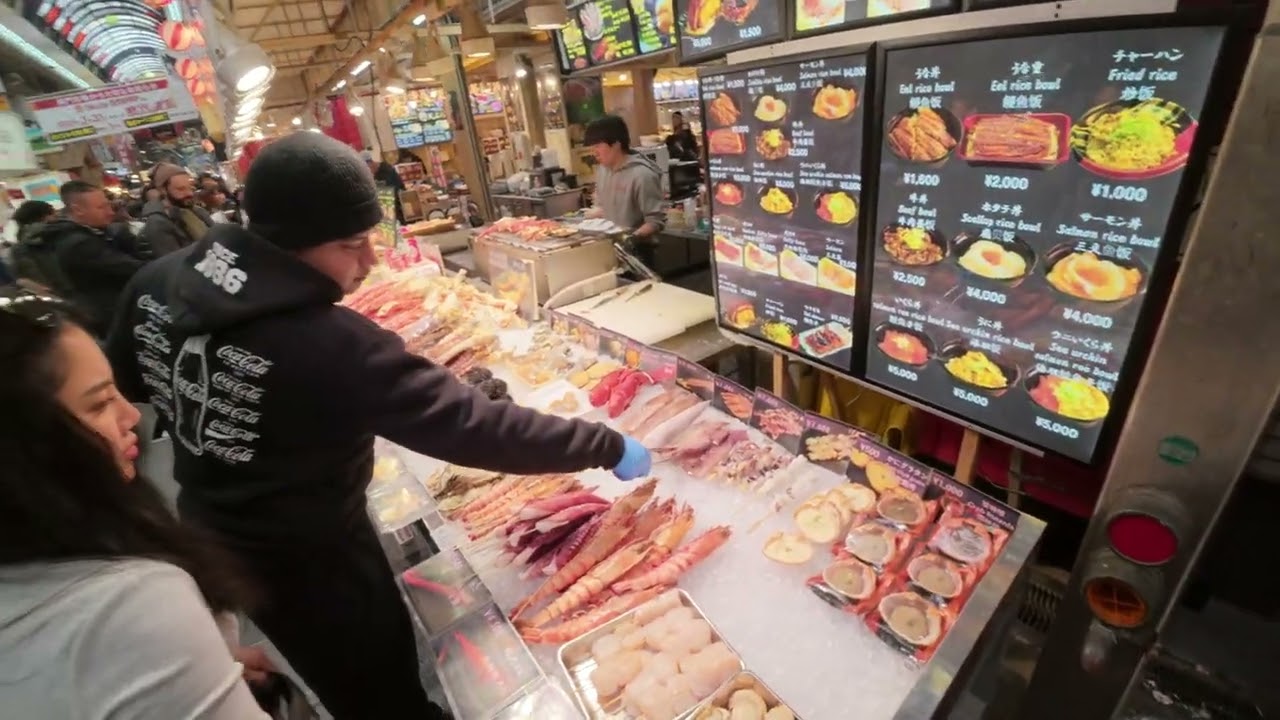 POV: Osaka Kuramon Market at Lunch Time | No Talking
