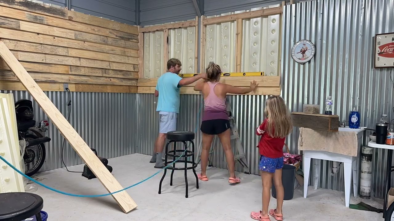 Cheaper than Lowes! Rough Cut wood used for Interior of YouTube Studio and Shop!