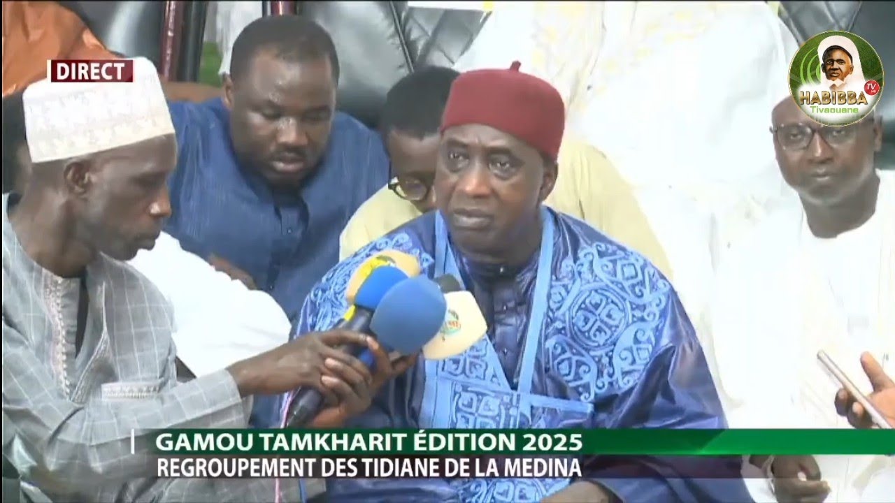 🔴CAUSERIE SERIGNE HABIB IBN SERIGNE BABACAR SY MANSOUR GAMOU TAMKHARITE MÉDINA ÉDITION 2025
