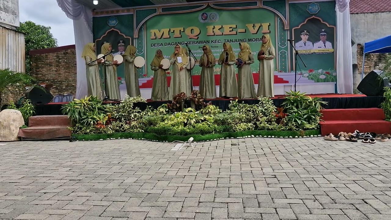MTQ Desa Dagang Kerawan Tahun 2025 Menampilkan Nasyid Kaum Ibu Dusun 1 Desa Dagang Kerawan 👍