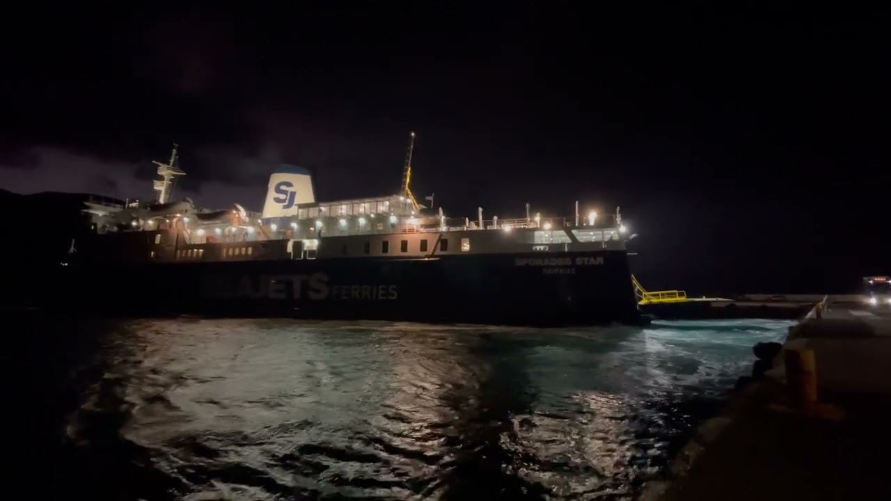 Τελευταίος κατάπλους του SPORADES STAR στα Κύθηρα - Κυριακή 21 Δεκεμβρίου 2025