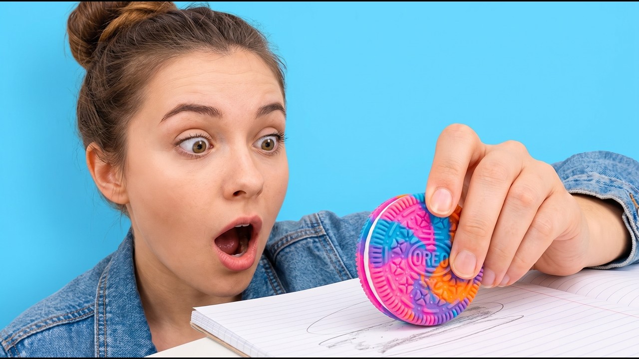 LUSTIGE UND GENIALE DIY-SCHREIBWAREN || Zur&uuml;ck zur Schule: Streiche und Tricks!