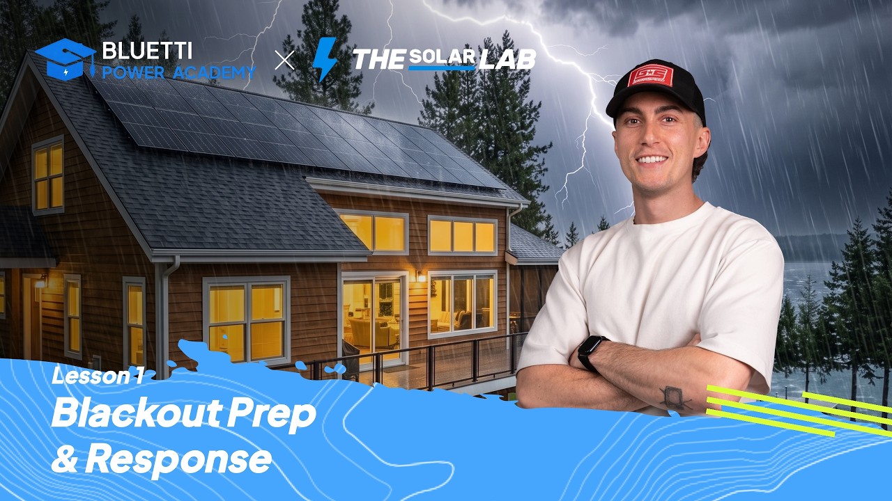 ⚡Bluetti Power Academy | Pre-Disaster Prep and Blackout Response
