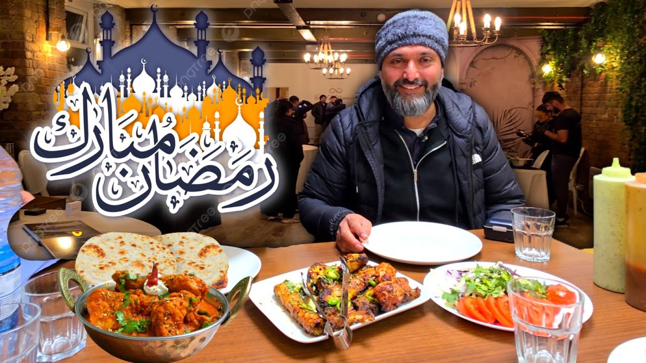 Enjoying Desi Pakistani Food -Ramadan Mubarak | Shopping with family in Bradford Plaza
