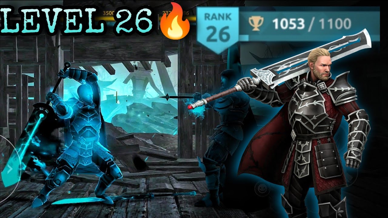 Shadow Fight Arena || Bringing Marcus To Level 26 || Highlight Scenes