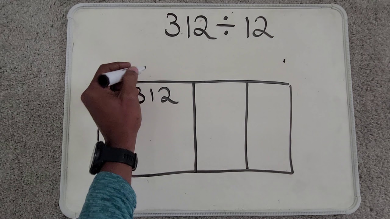 Using the Area Model for Division
