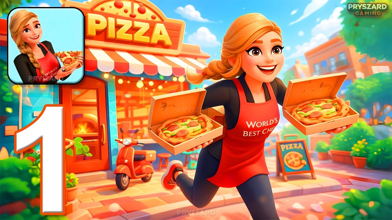 Pizza Shop - Gameplay Walkthrough Part 1 - Pizza Ready Sell Fast Earn Money (iOS, Android)