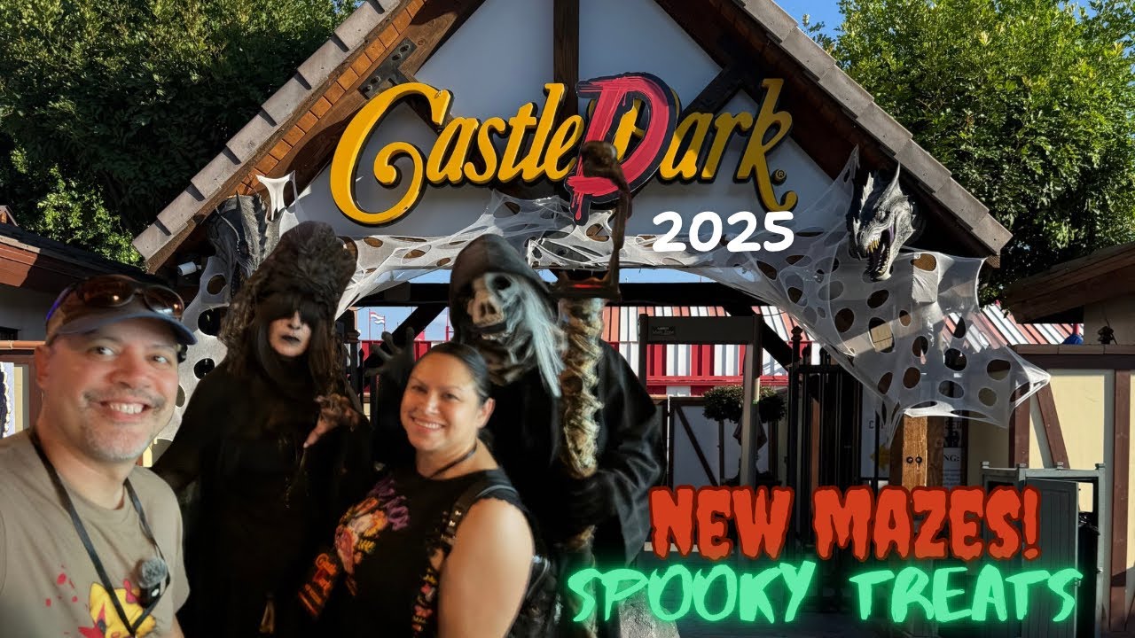 Castle Dark 2025 | New Mazes | New Shows | Spooky Treats