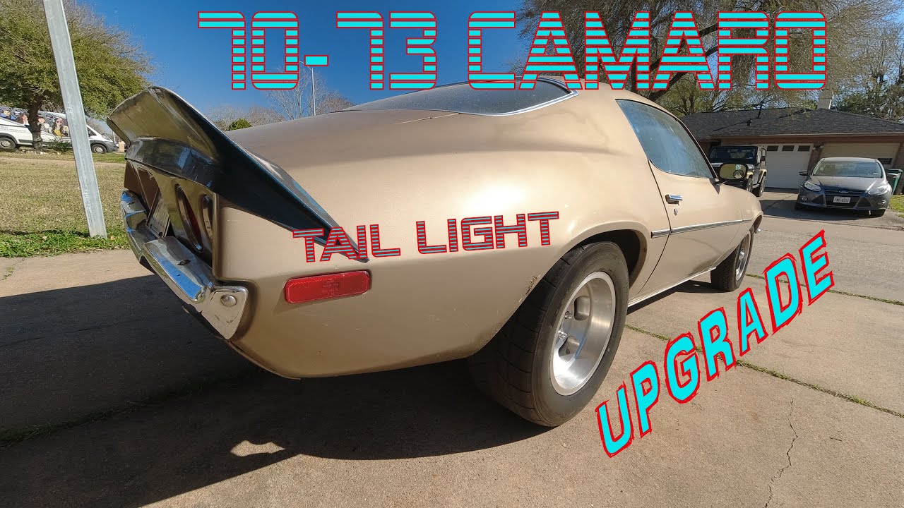 70/73 Camaro tail/brake light upgrade makes them super bright without breaking the bank. NO LED'S!!!