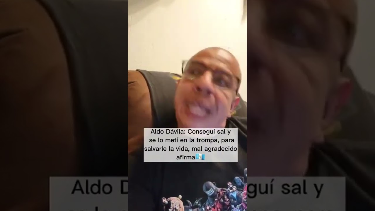 Aldo D&aacute;vila diputado de Guatemala