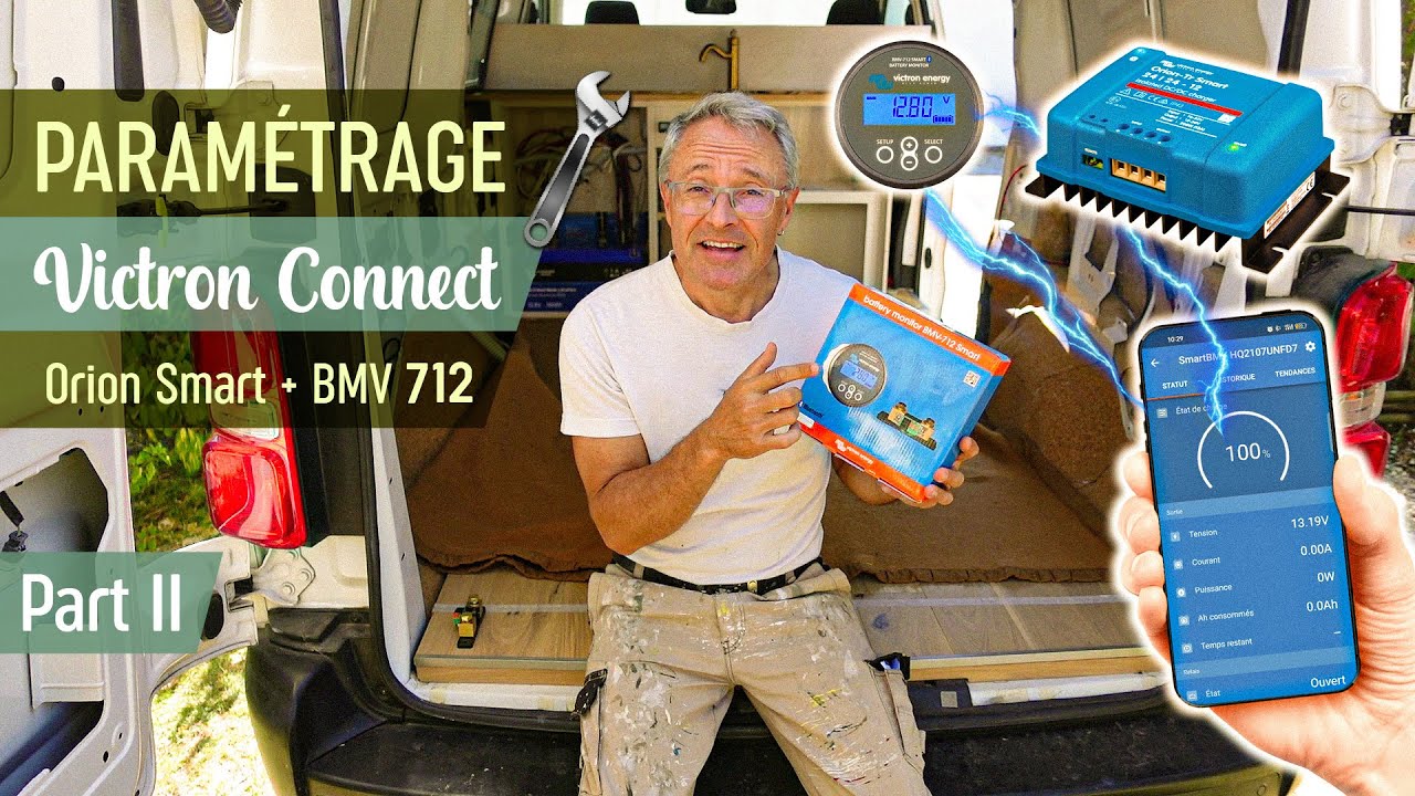 #19. Recharger la batterie auxiliaire du van en roulant - Orion Smart + BMV 712 – Part II