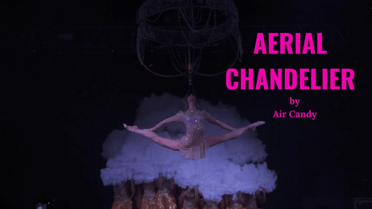Air Candy Aerial Chandelier performance in Dehli ❤️