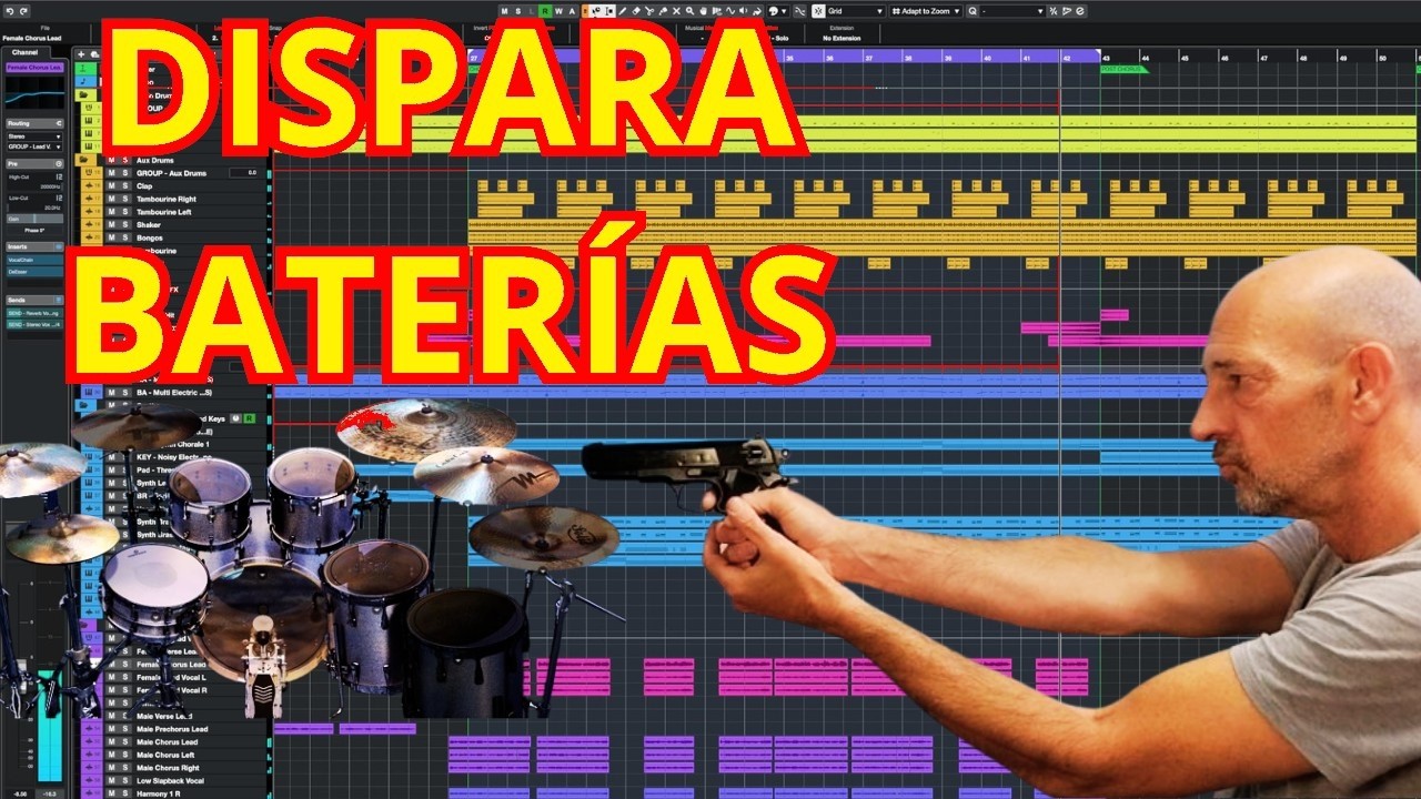 CÓMO CONVERTIR AUDIO a MIDI en CUBASE y Disparar Baterías