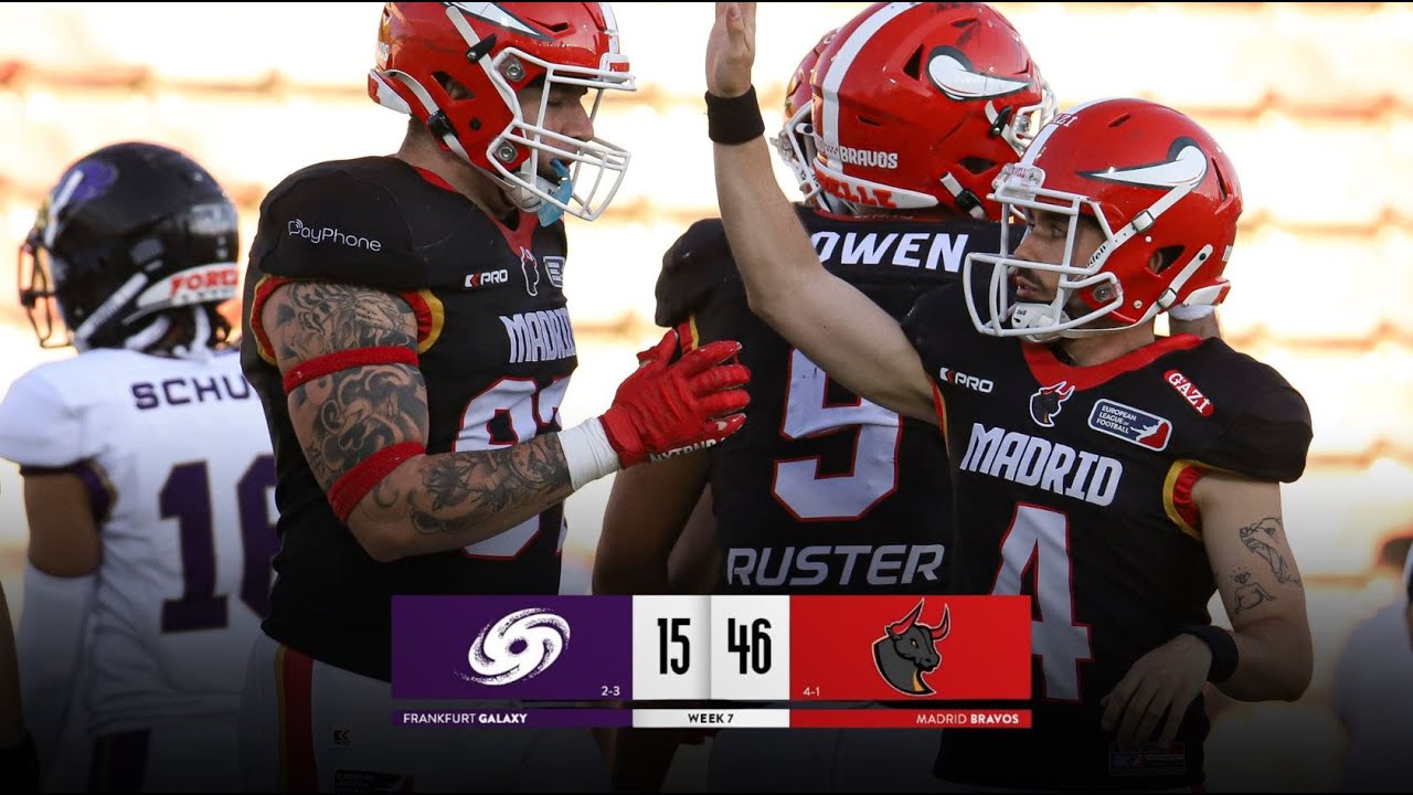 GAME 5 - Frankfurt Galaxy at Madrid Bravos - Season 2024 🏟️​