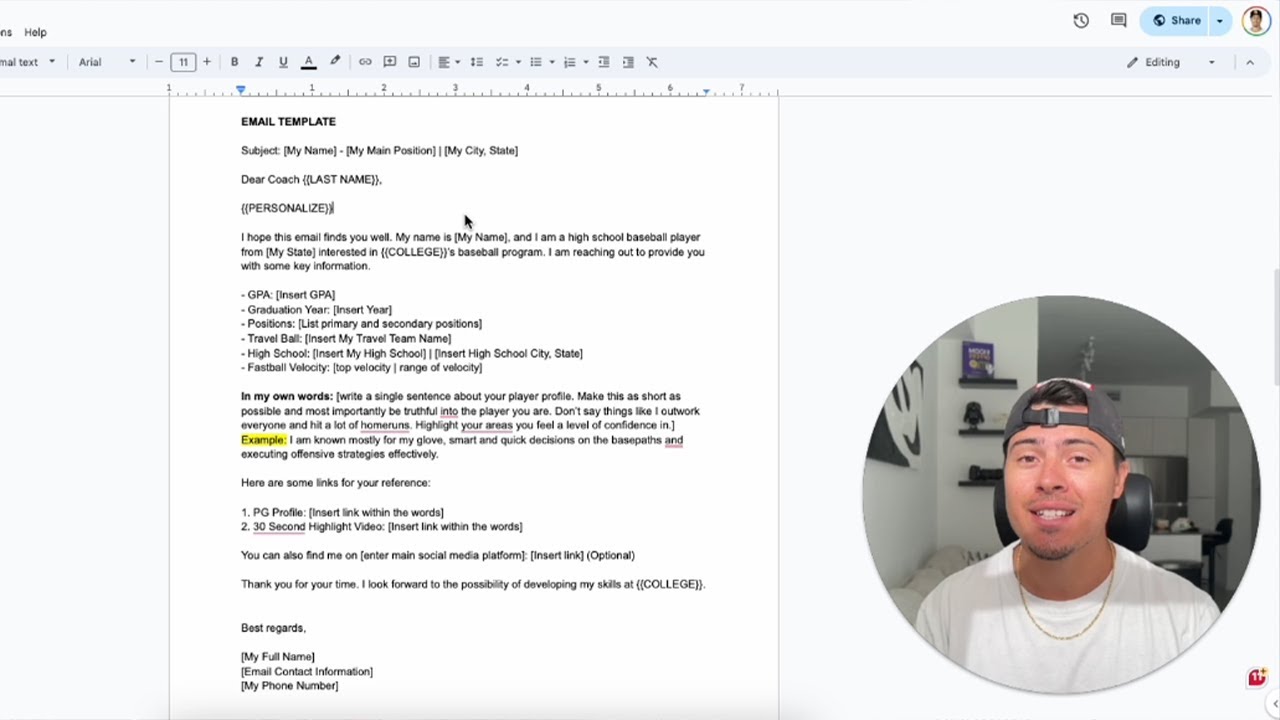 How To Email College Baseball Coaches [FULL GUIDE]