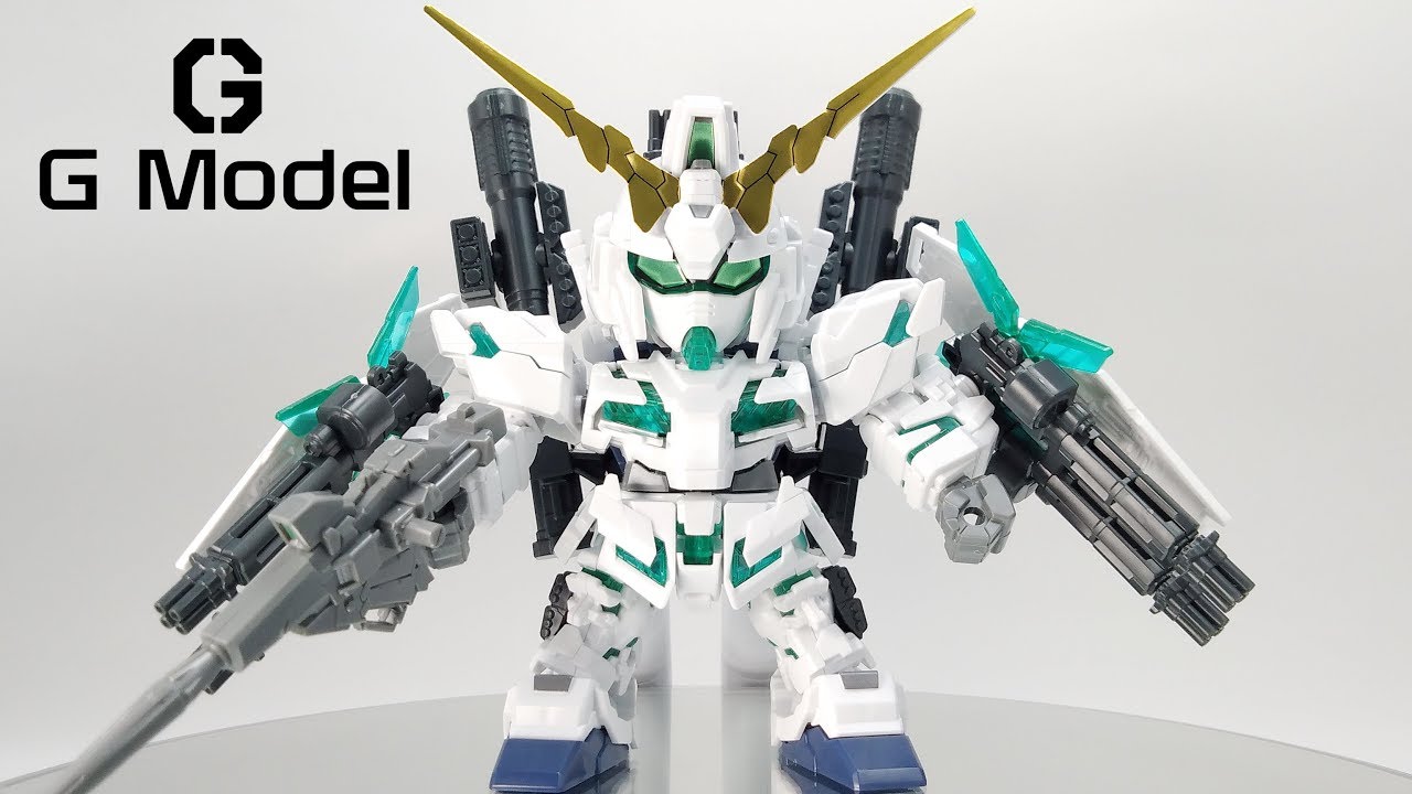 SD Gundam Unicorn BB Senshi No.390 - Full Armor Unicorn Gundam