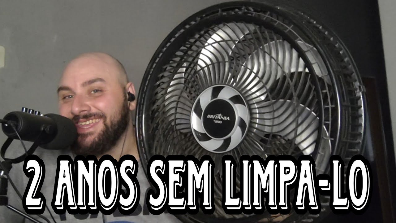 ASMR: LIMPANDO O VENTILADOR