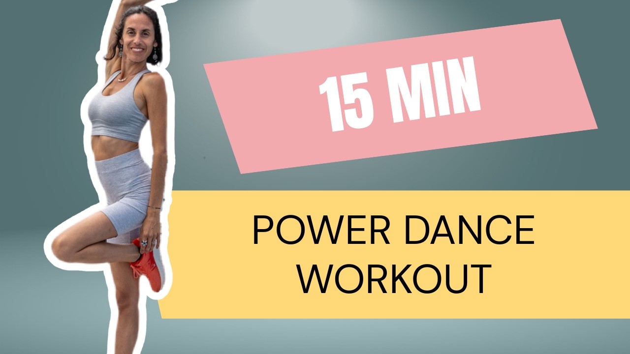 15 MIN POWER DANCE Workout  - Quema calorías y sonríe | Sin material | Evelin Rodríguez