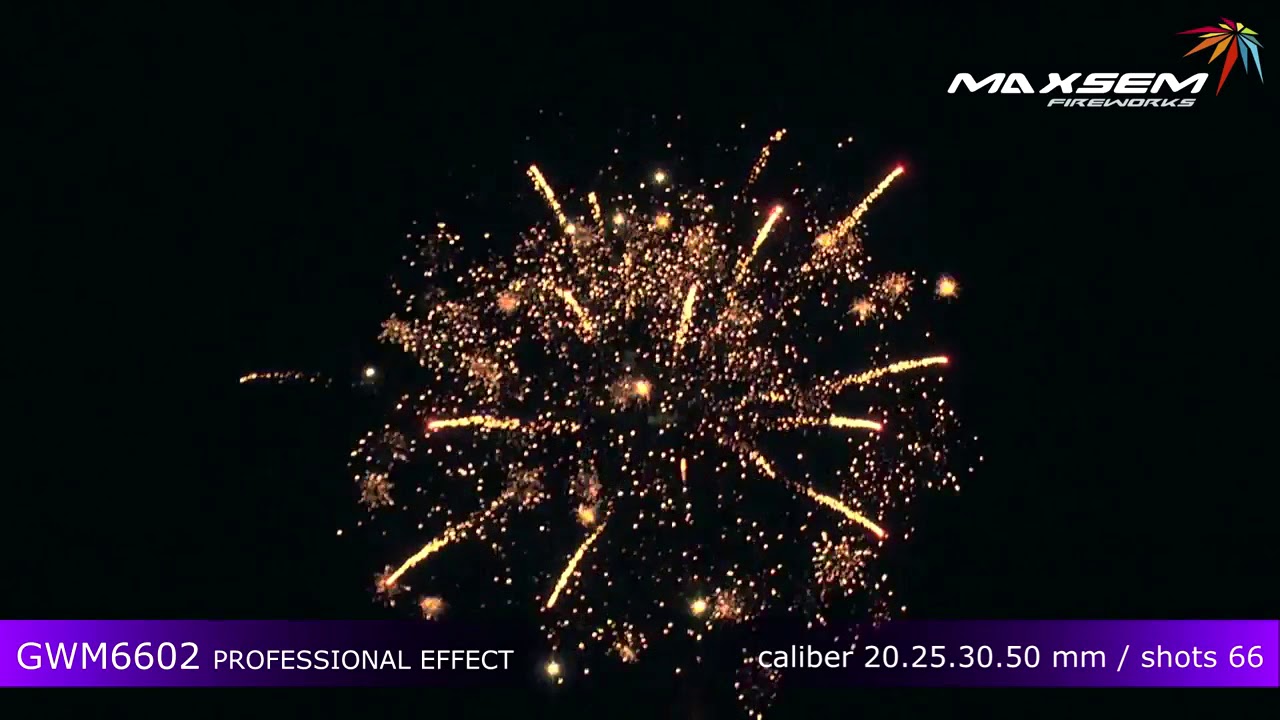 Maxsem Fireworks GWM6602 PROFESSIONAL EFFECT