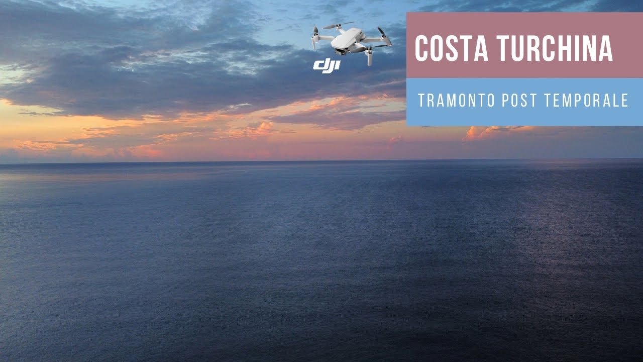 Costa Turchina Pollina - Tramonto post temporale