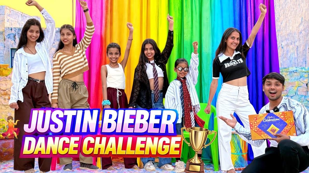 Justin Bieber Song Dance Challenge 💃 1st Round Competition | 