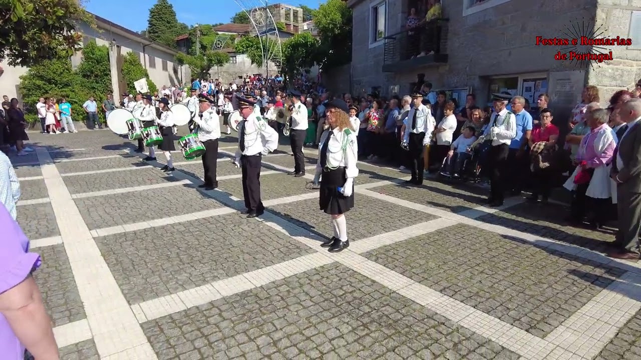 Fanfarra do G.C.R do Barco em Cepães Fafe 2023
