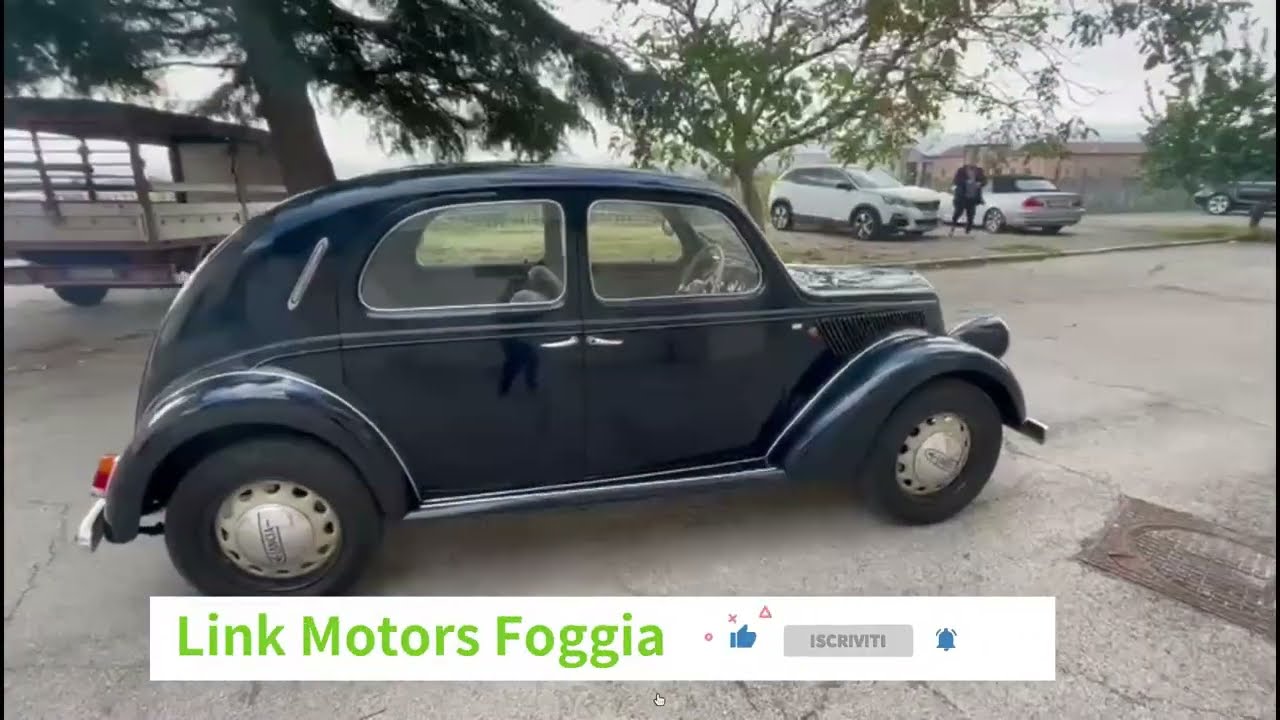 LANCIA Ardea del 1952! TARGA E LIBRETTO ORIGINALI
