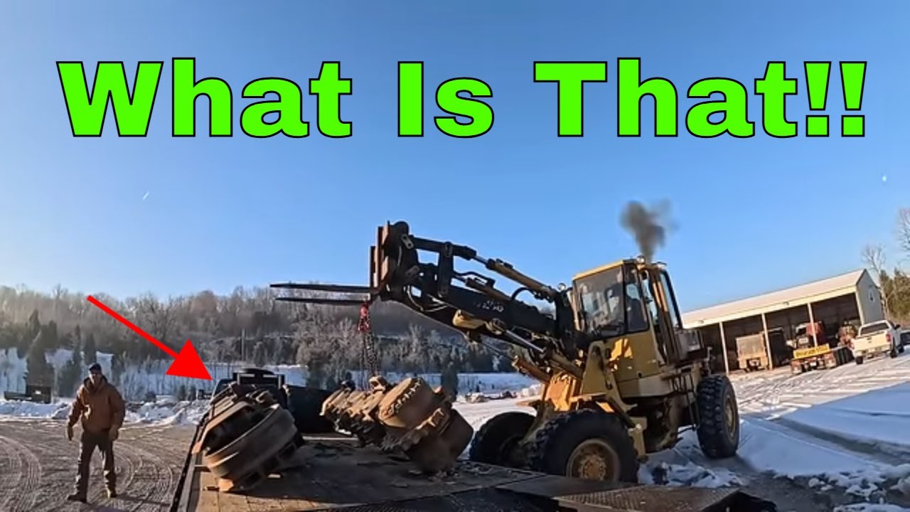 Top Secret  Parts Delivery for the Tile Plow!!