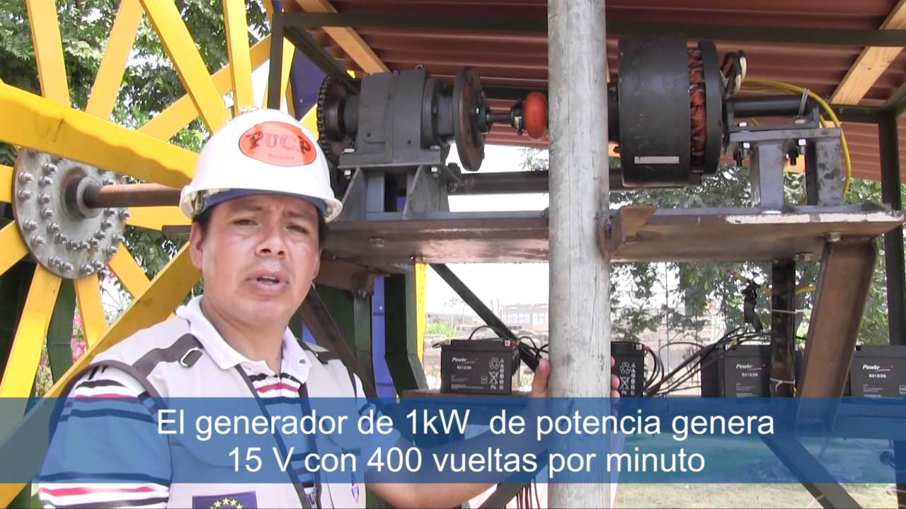 RIOGENERADOR PUCP Energía eléctrica Limpia para nuestros pueblos