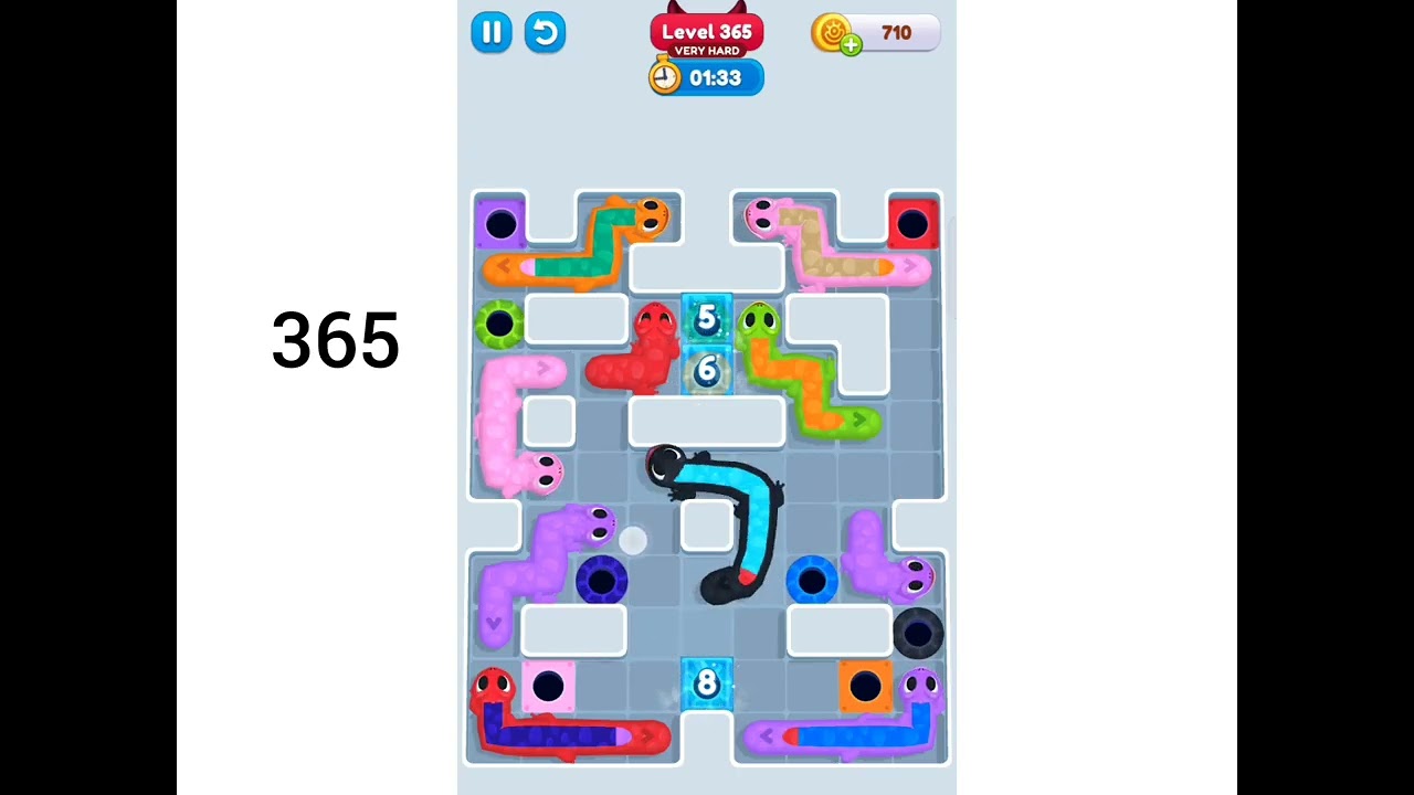 Gecko Out Level 365 Walkthrough