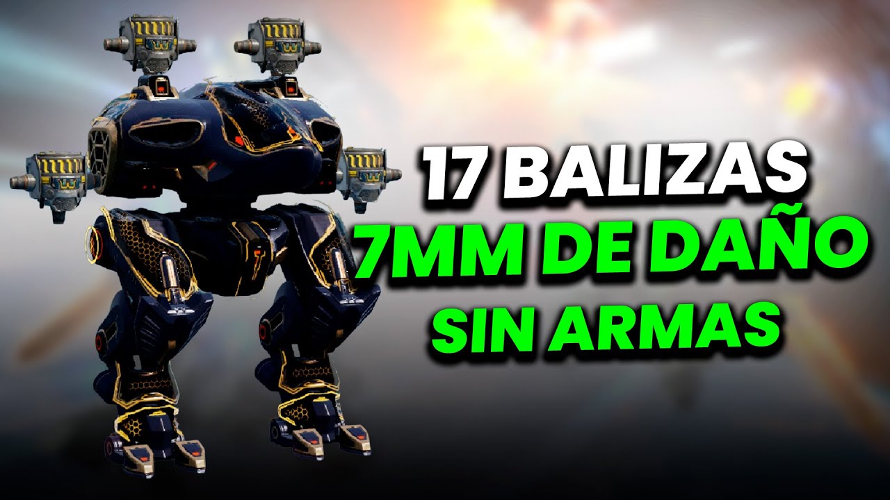 &iquest;C&oacute;mo hacer DA&Ntilde;O sin ARMAS en War Robots WR?