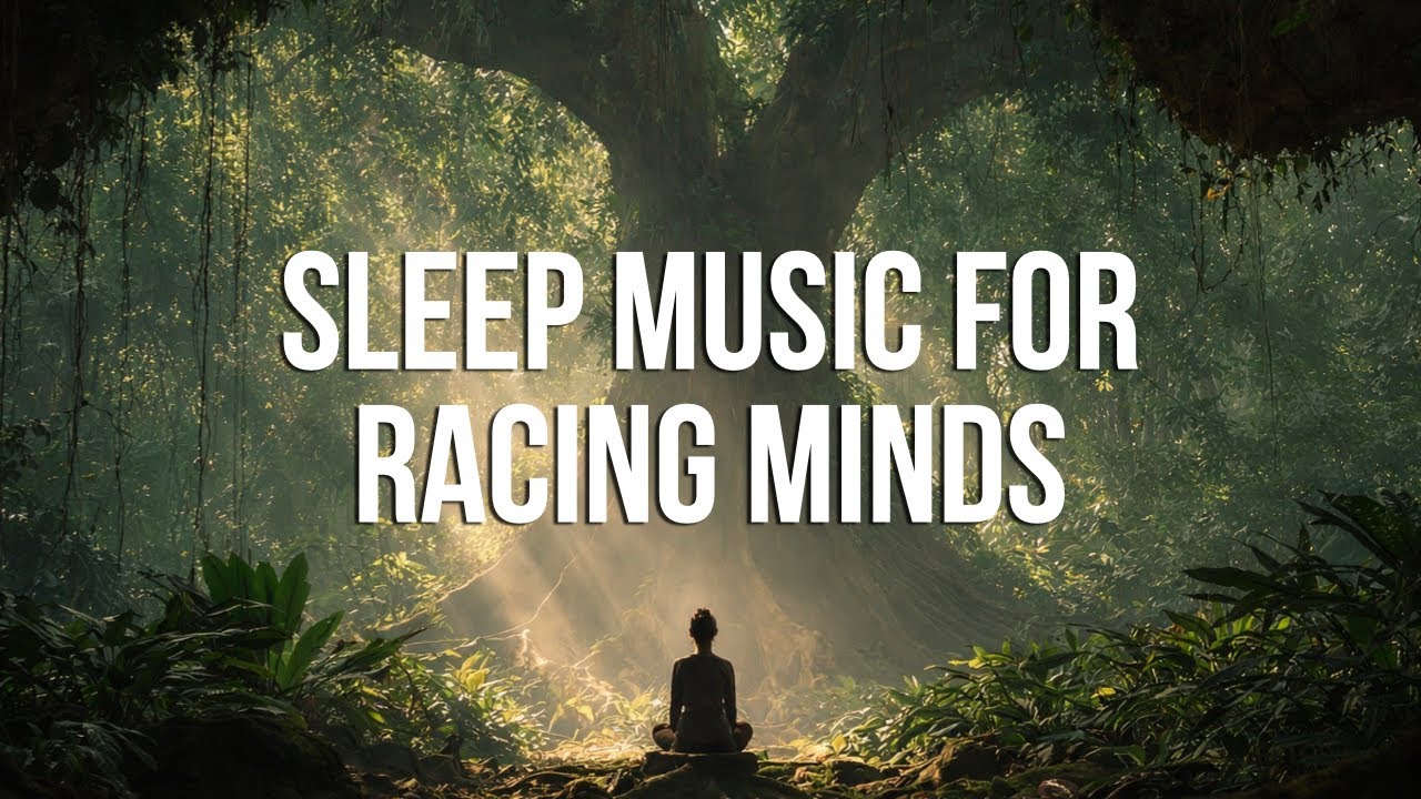 Overnight ADHD Sleep Stream 🌌 Brown Noise, Ambient Lofi & 432Hz for Racing Minds
