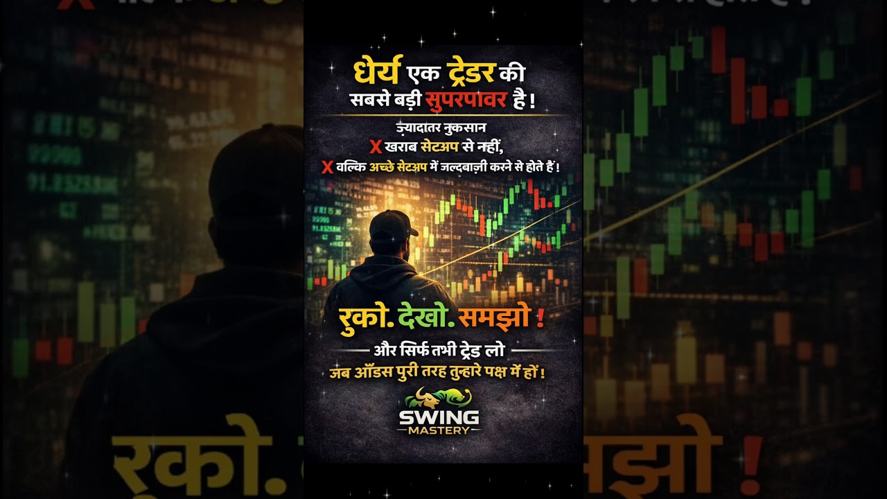 90% ट्रेडर क्यों हारते हैं? वजह है अधैर्य | Trading Mindset Hindi 