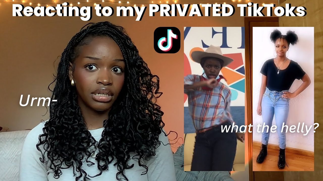 Реакция на мои закрытые видео в TikTok (я себя разоблачаю).
