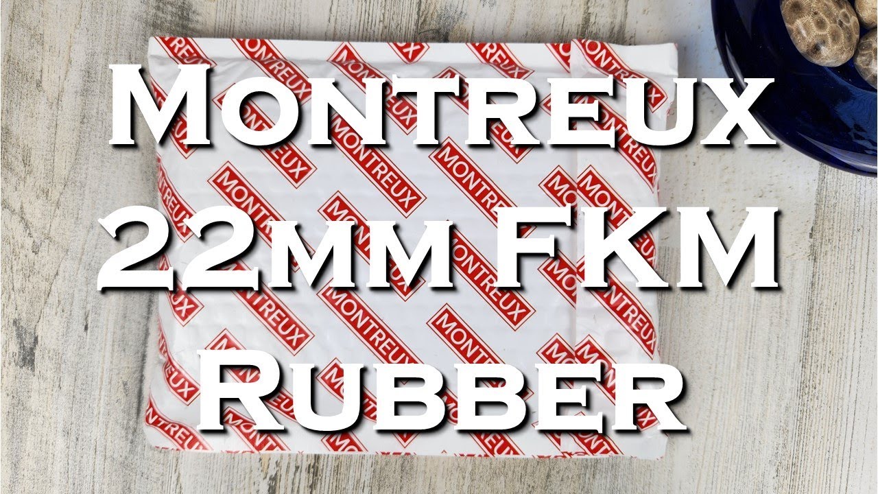 Montreux 22mm FKM Rubber Strap Unboxing - Just As Comfortable As The 20mm Straps.