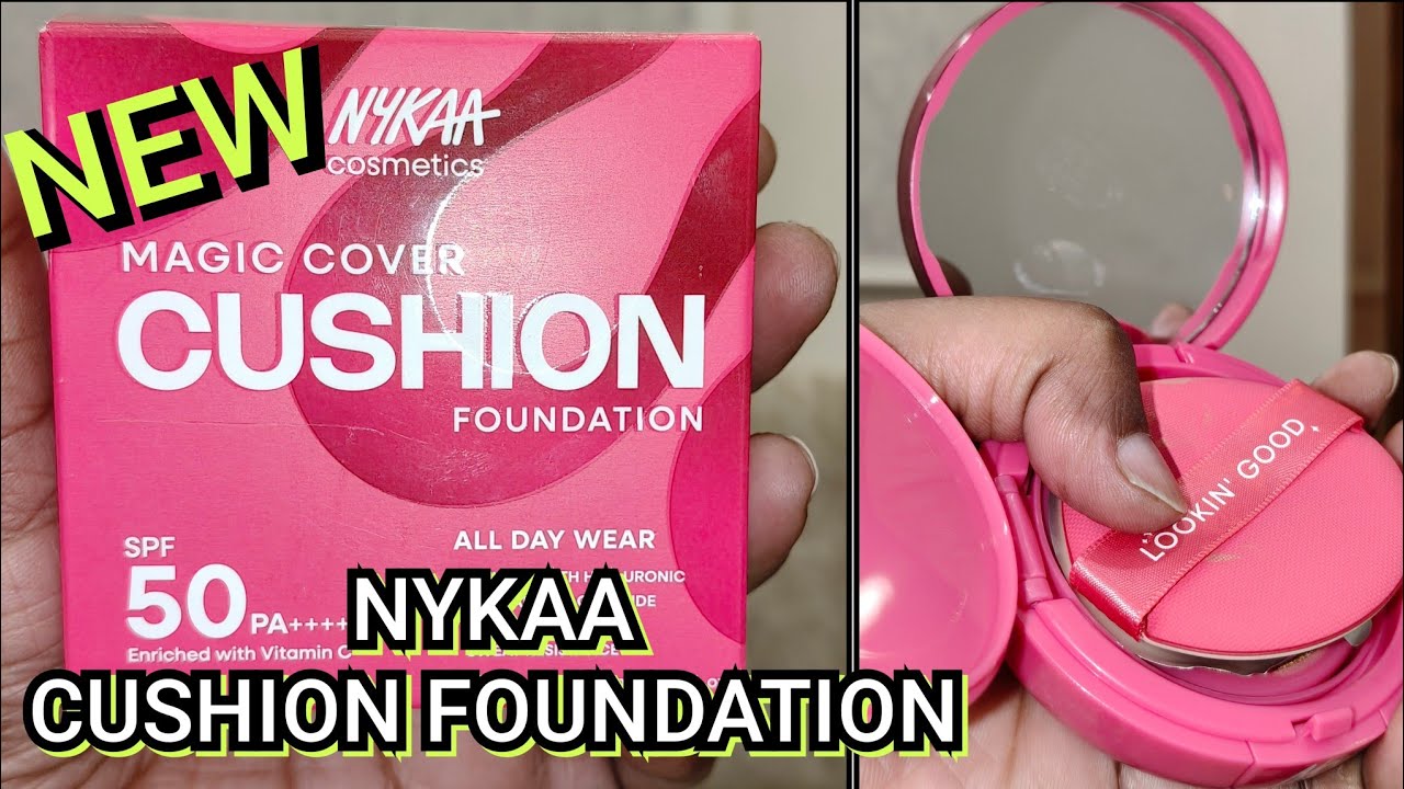 Nykaa cushion foundation #nykaa #nykaacosmetics #makeup #cushionfoundation 