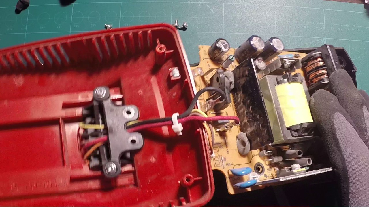 Зарядка HILTI в разборе. Просто поглазеть...