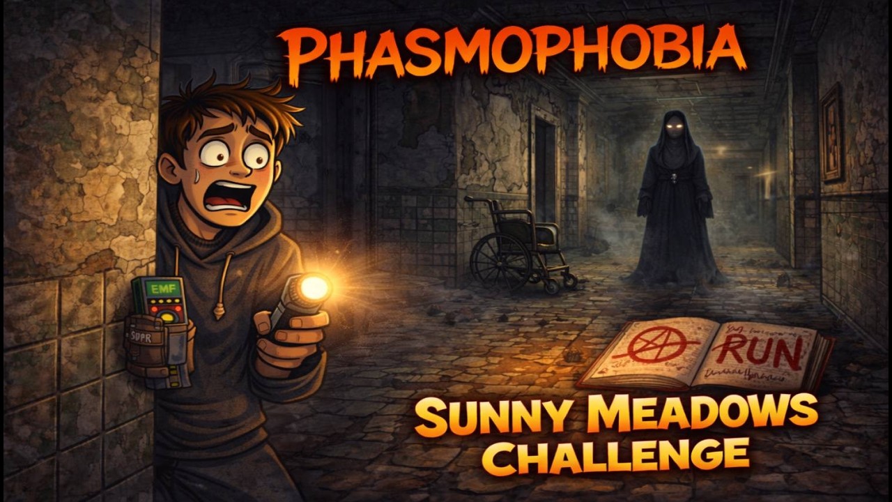 Sunny Meadows Challenge on Phasmophobia