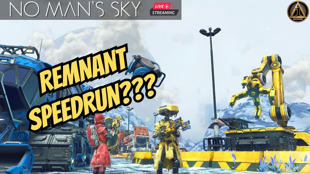 Can I Speedrun the New Remnant Edition?! | LIVE in No Man's Sky