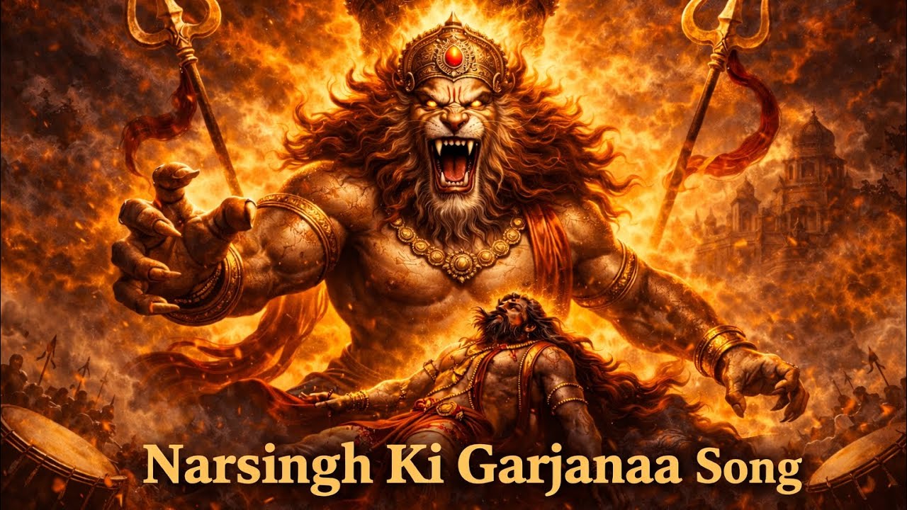Narsingh Ki Garjanaa Song (Jay Narsingh Bhagwan)By Kishor Sonawane 