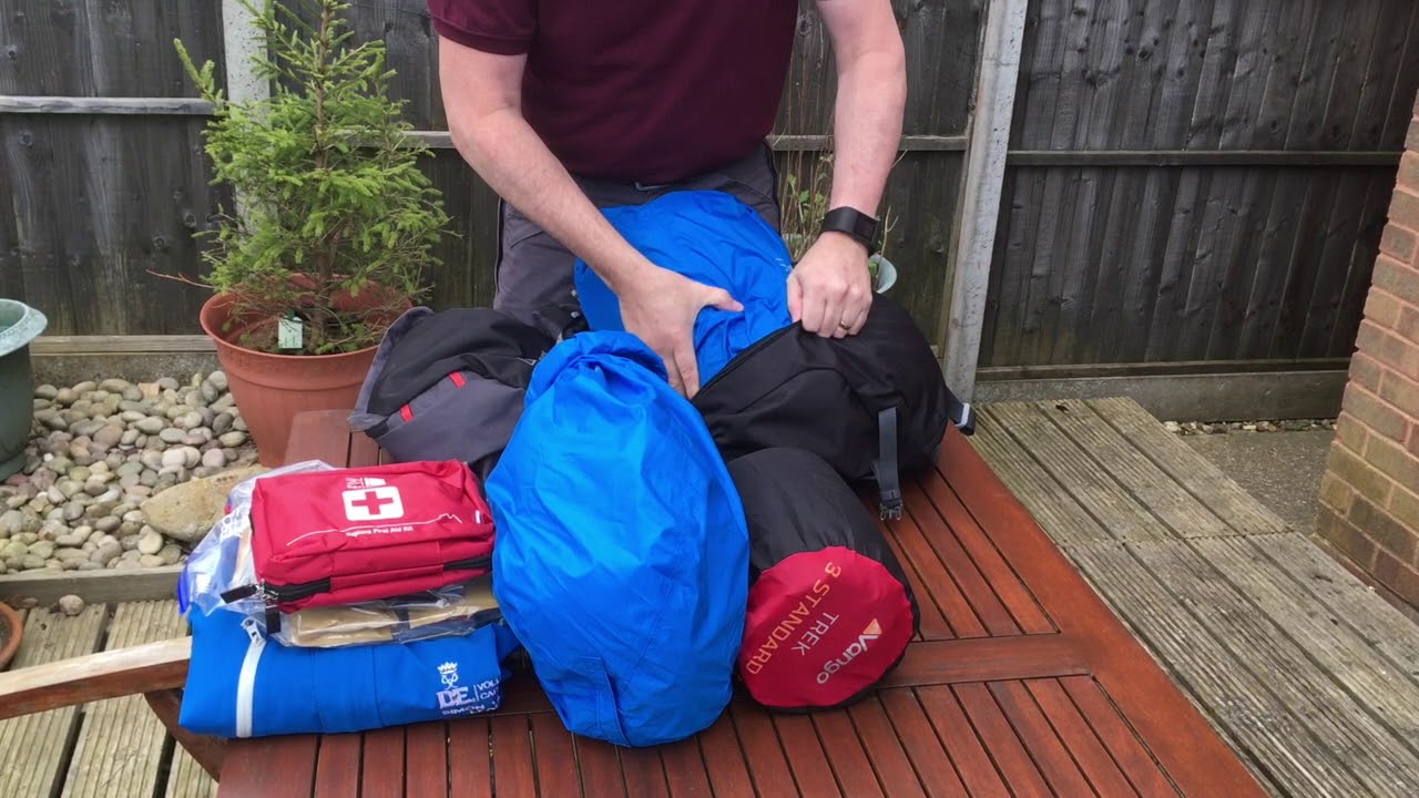 VCC - DofE Rucksack Packing