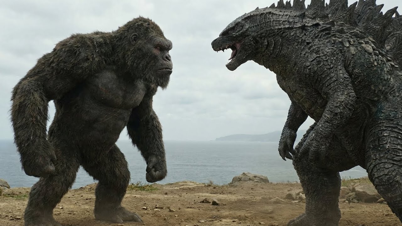 Kong and Godzilla Face to Face – The Most Realistic Monster Fight Ever