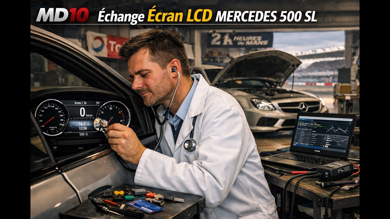 Echange Ecran LCD MERCEDES