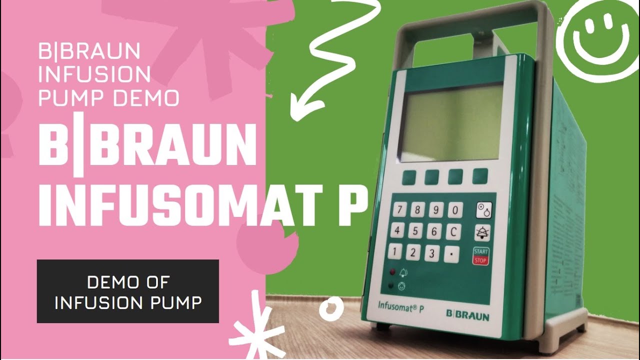 Инфузомат П | Инфузионный насос | B braun | Как пользоваться | Как зажать и разжать зажим | Как в...