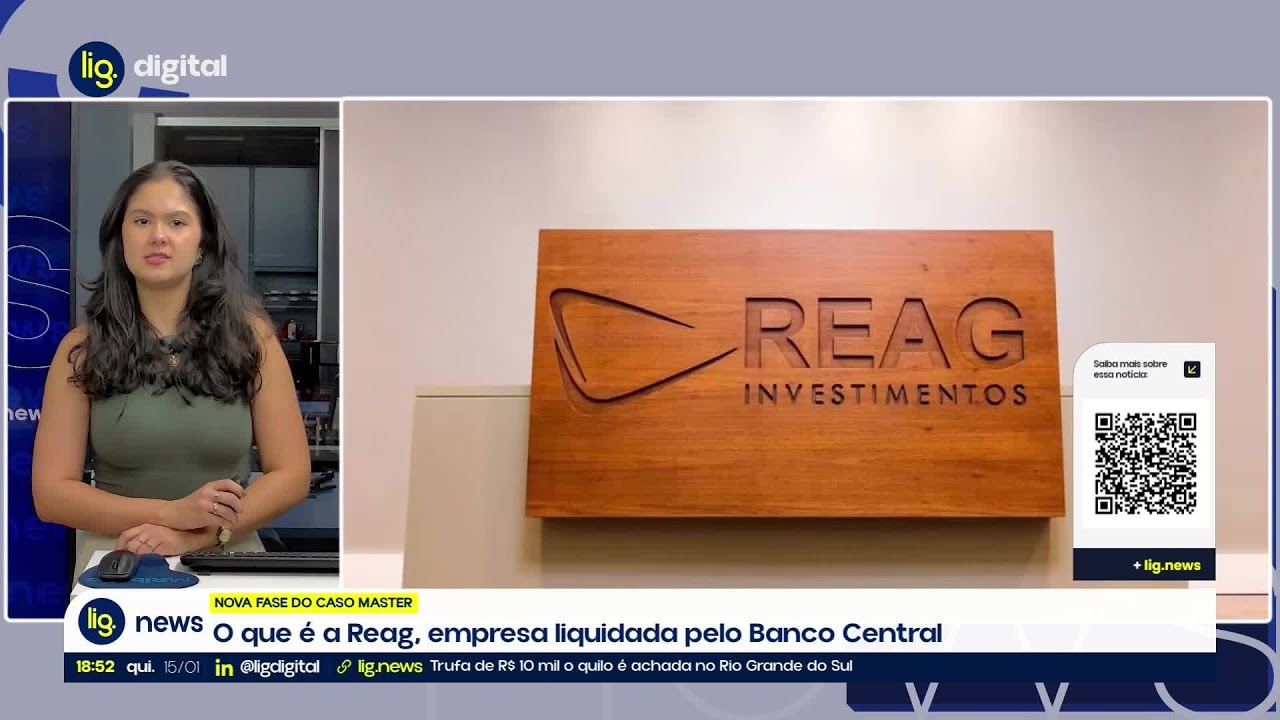 O que é a Reag, empresa liquidada pelo Banco Central no caso Master – 15/01/2026 – Lig News