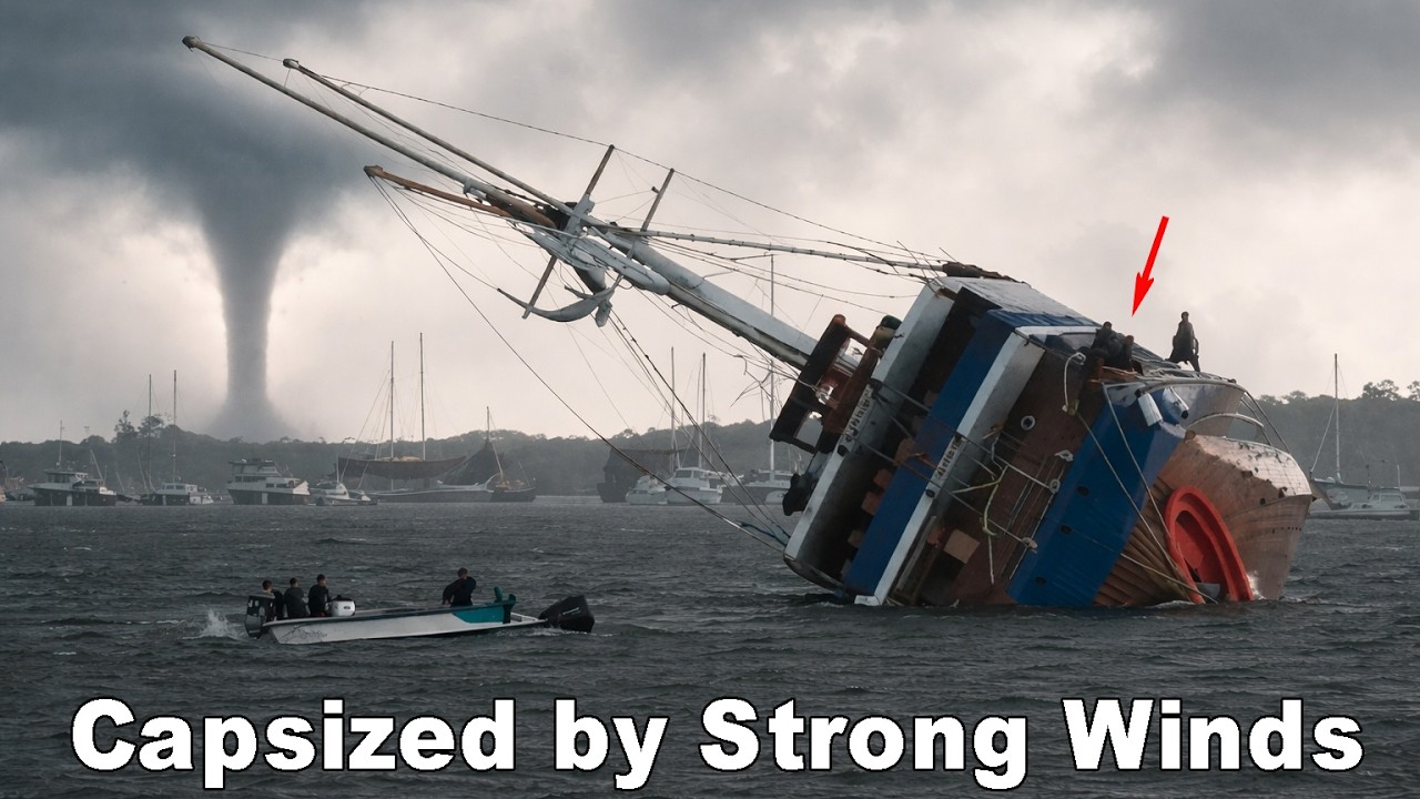 21 Most Terrifying Moments of Boats and Ships Facing Extreme Weather Caught on Camera